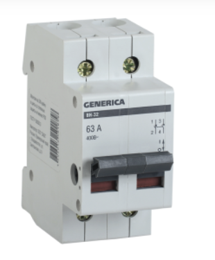 Выключатель Нагрузки  2П  40А  GENERICA  ВН-32