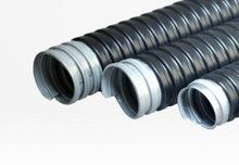 Металлорукав в ПВХ-изоляции МРПИнг  32 черный /без протяжки/ Строитель