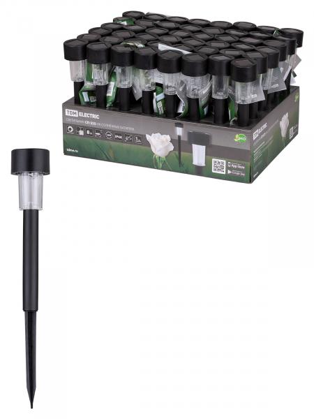 Светильник садово-парковый TDM СП-325 на солнечных батареях, пластиковый, 4,7х32см, ДБ